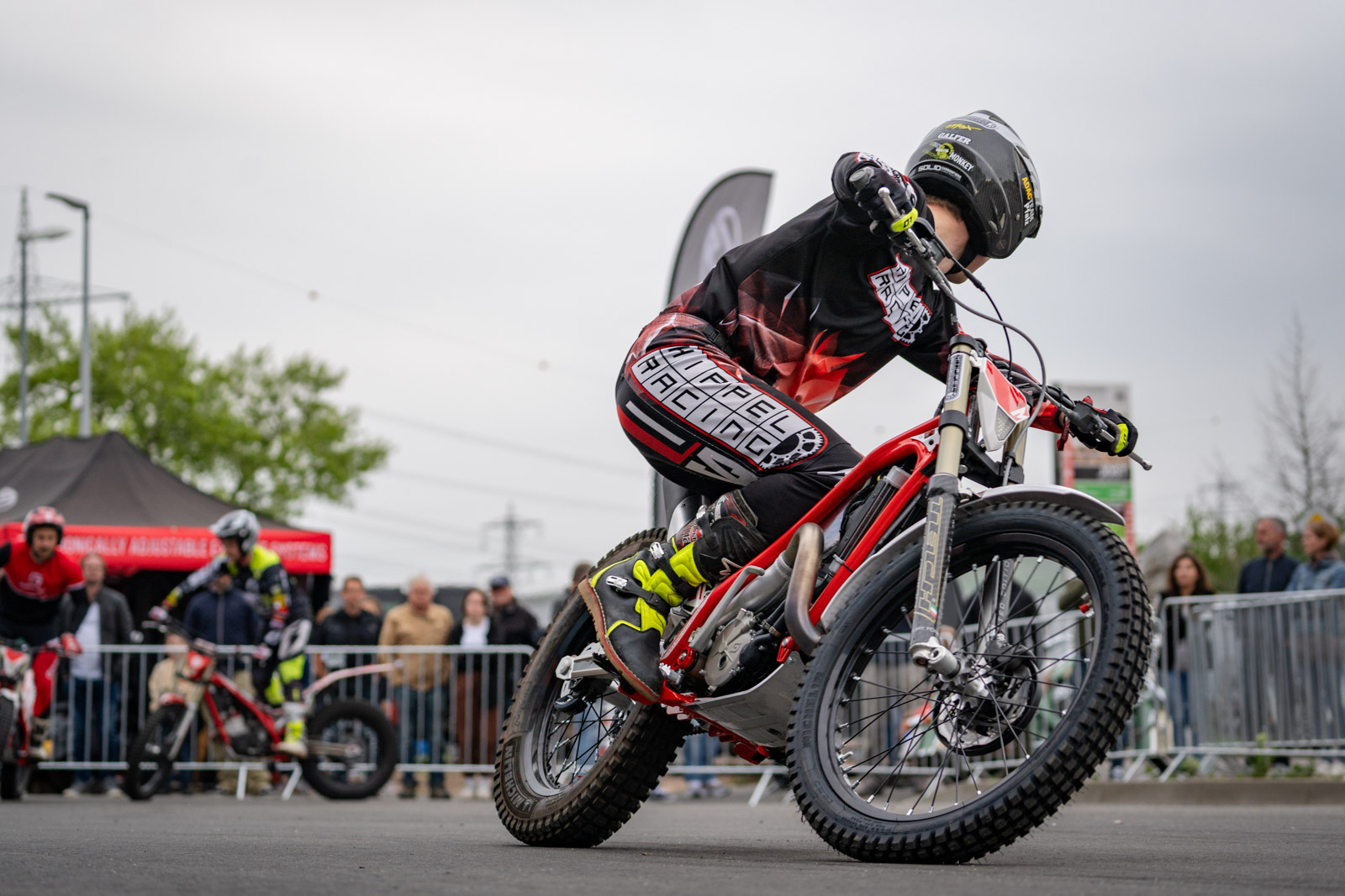 Stunt-Aktion der Hippel Racing Show