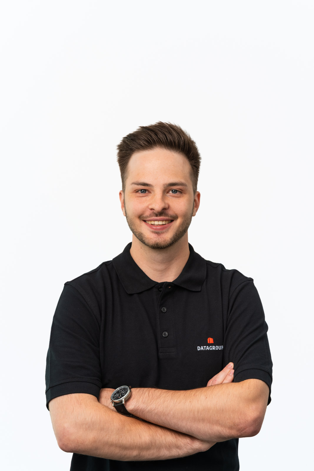 Business-Porträt eines Mannes im Studio-Stil